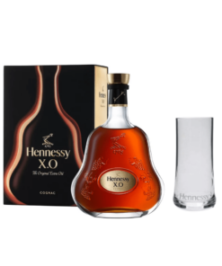 קוניאק הנסי xo וכוס ממותגת מתנה (Hennessy Xo)