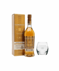 וויסקי גלנמורנג'י נקטר ד'אור וכוס ממותגת מתנה (Glenmorangie Nectar D'or)