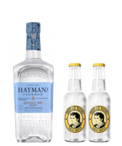 ג’ין היימנס לונדון דריי וזוג טוניק תומאס הנרי מתנה (Hayman's Dry Gin)