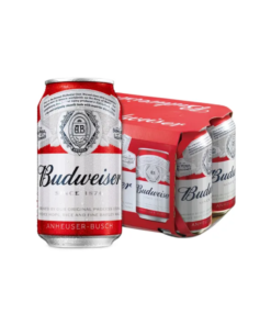 שישיית בירה פחית באדוויזר 330 מ"ל