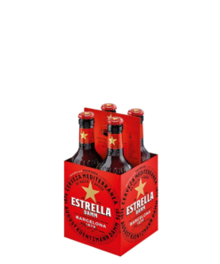 בירה אסטרייה דאם מארז 4 יח' (Beer Estrella Damm)