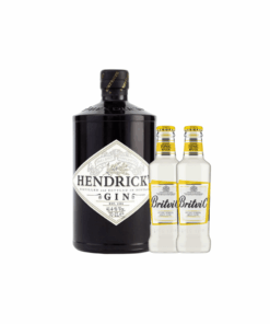 ג'ין הנדריקס 700 מ"ל וזוג טוניק בריטוויק מתנה (Hendrick's Gin)