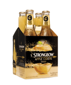 רביעיית סיידר תפוחים אלכוהולי סטרונגבאו