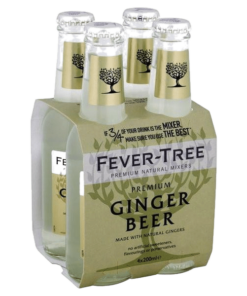 פיבר טרי ג'ינג'ר ביר 4 יח' | FEVER TREE