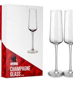 זוג כוסות שמפנייה קריסטל לחובבי שמפנייה!