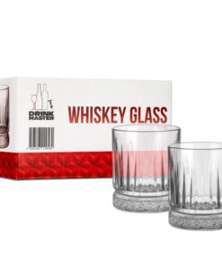 זוג כוסות וויסקי קריסטל