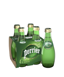 4 יח' מים מינרלים פרייה בקבוקי זכוכית 330 מ''ל