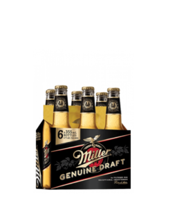 שישיית בירה מילר 330 מ״ל