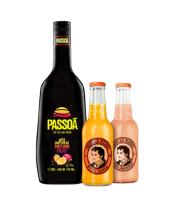 פסואה - ליקר פסיפלורה (Passoa) + 2 תומס הנרי במתנה