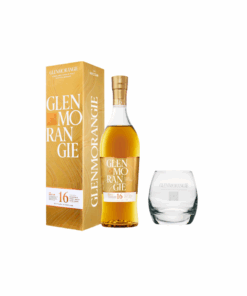 וויסקי גלנמורנג'י נקטר 16 שנה וכוס ממותגת מתנה (Glenmorangie Nectar 16YO)