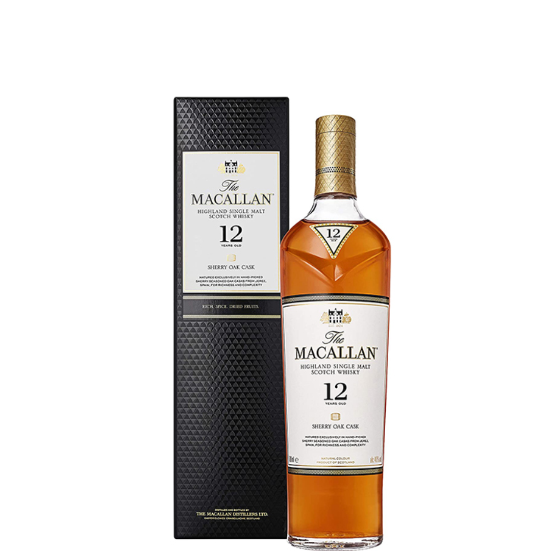וויסקי מקאלן שרי אוק 12 שנה