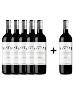 קונים 5 יינות סנטאנה טמפרניו טינטו ומקבלים 1 מתנה!