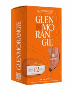 מארז וויסקי גלנמורנג'י 12 שנה פלוס כוס