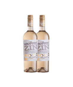 זוג יינות וונטד זינפנדל רוזה (The Wanted Zinfandelׁ Rose)