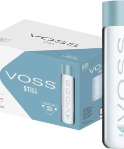 ארגז מים מינרלים VOSS בקבוק פלסטיק 24 יח'