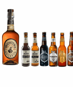 וויסקי מיקטרס סמול באצ’ ברבן וזוג בירות לבחירה (Michter’s Small Batch Bourbon)