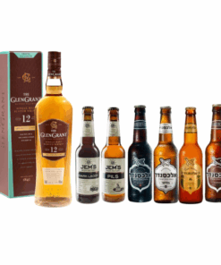 גלן גרנט 12 שנה וזוג בירות לבחירה (Glen Grant 12YO)